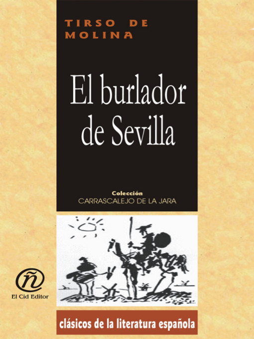 Detalles del título El burlador de Sevilla de Tirso De Molina - Lista de espera